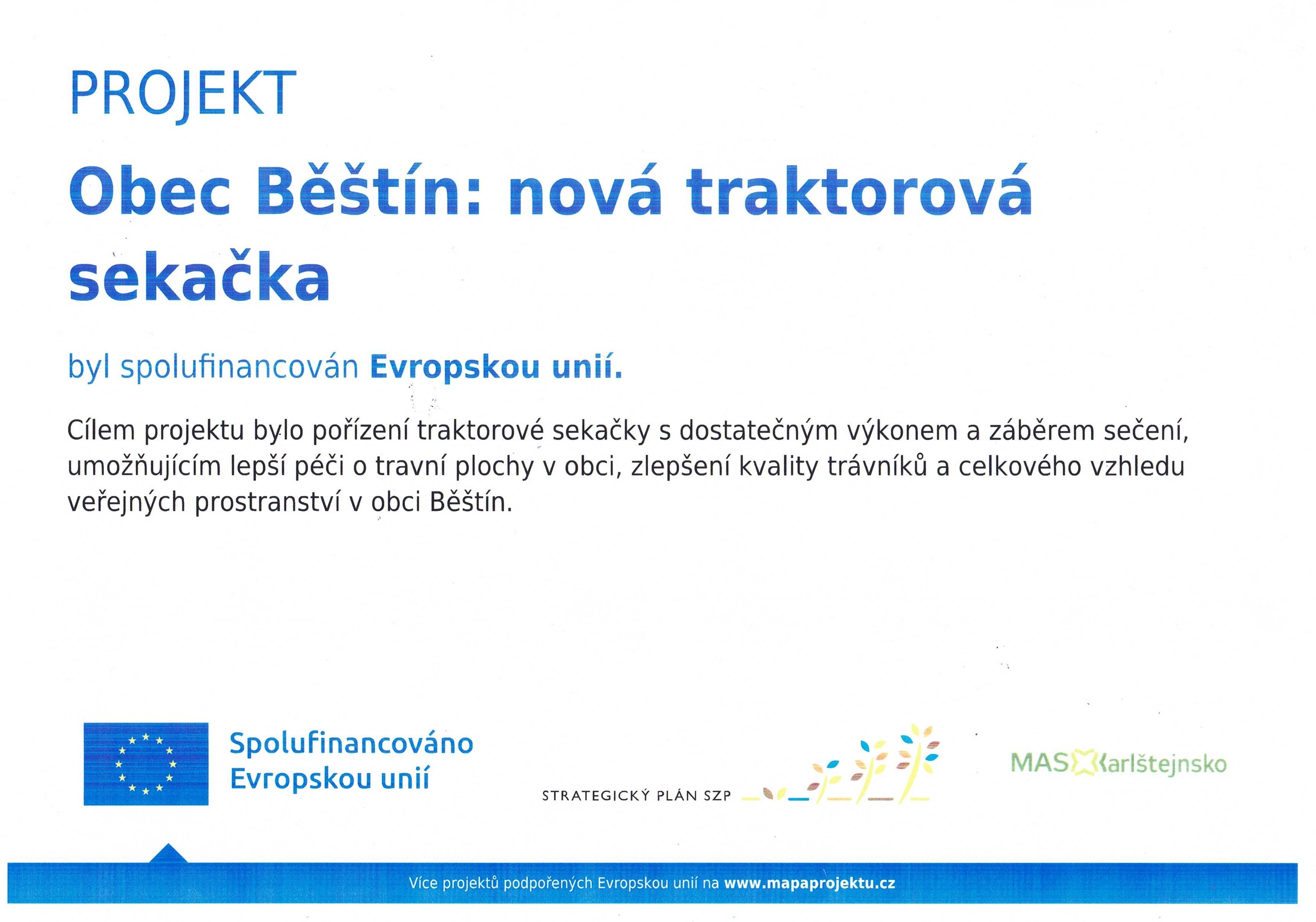 Pořízení komunální techniky